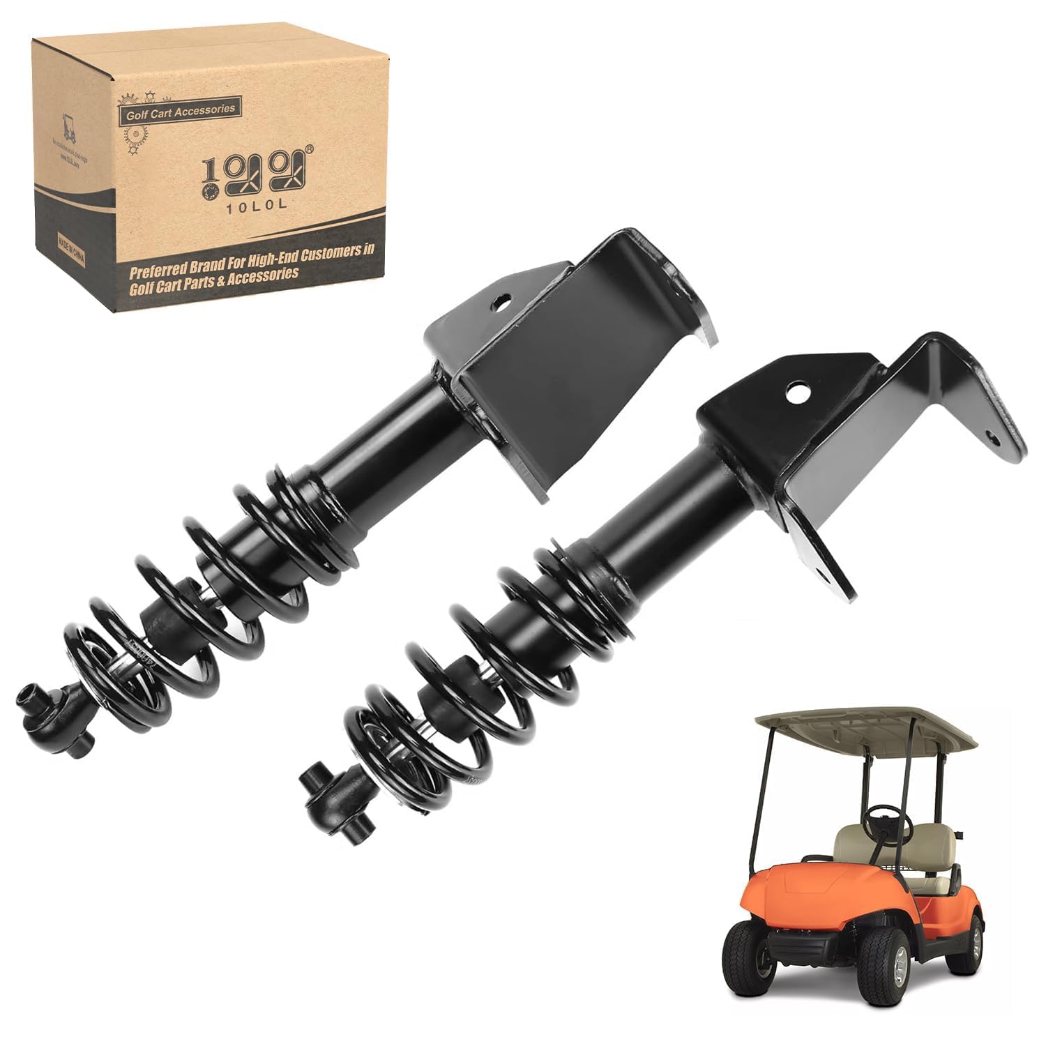 10L0L Golf Cart Front Shocks Absorber Assembly Set for Yamaha G29