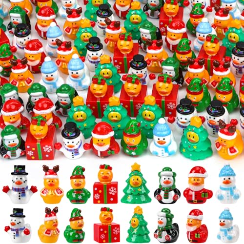 200 mini patos de Navidad