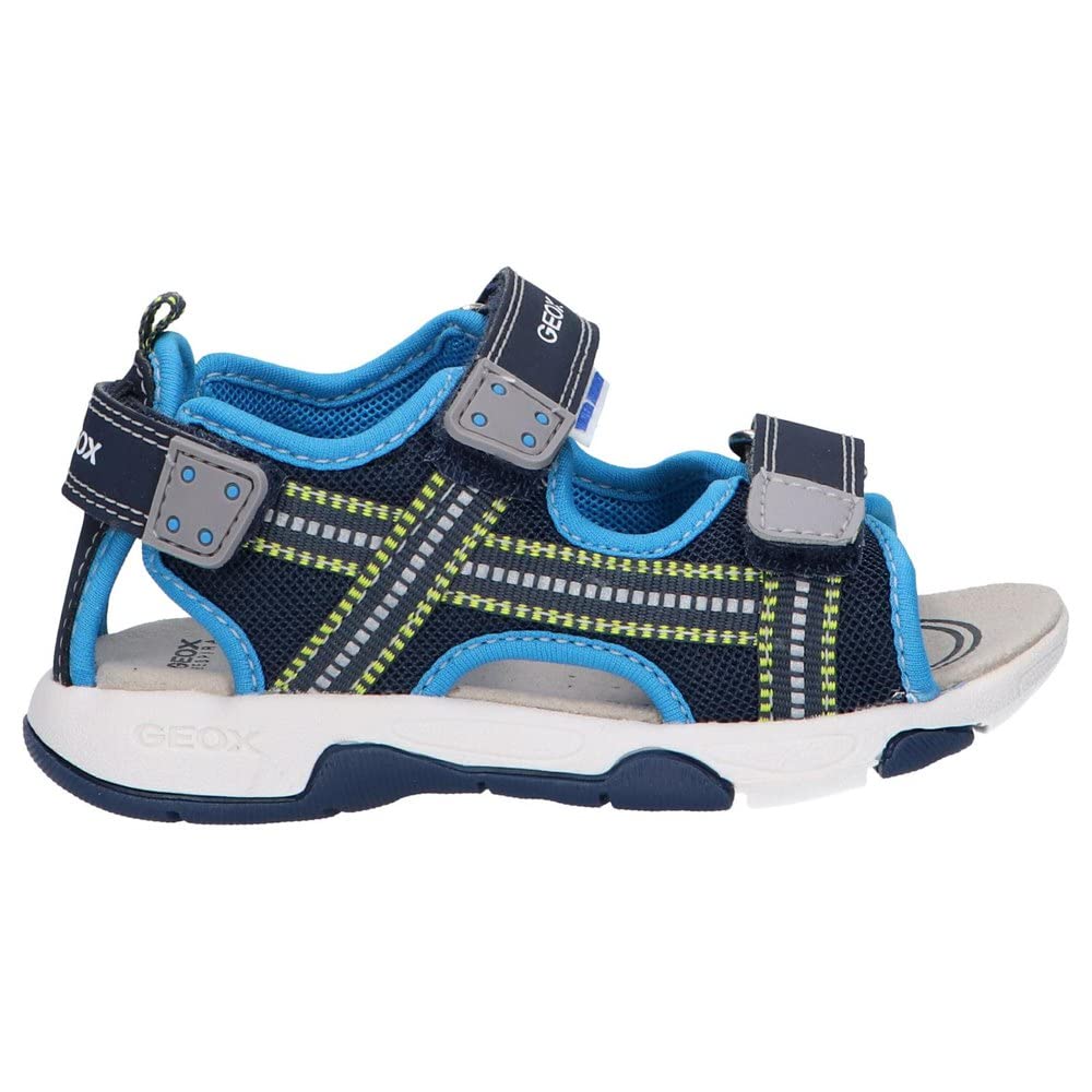 Geox Baby Boys B Multy Boy Sandals, Navy Azure, 4.5 UK Child