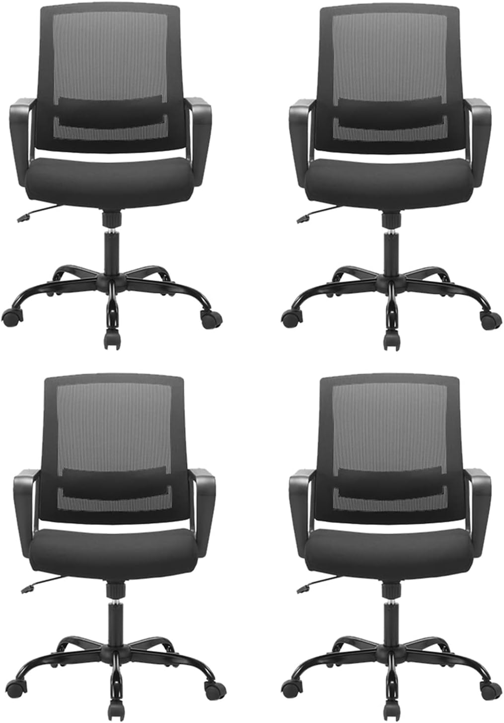 CLATINA Ergonomic Rolling Mesh Swivel Desk Chair with