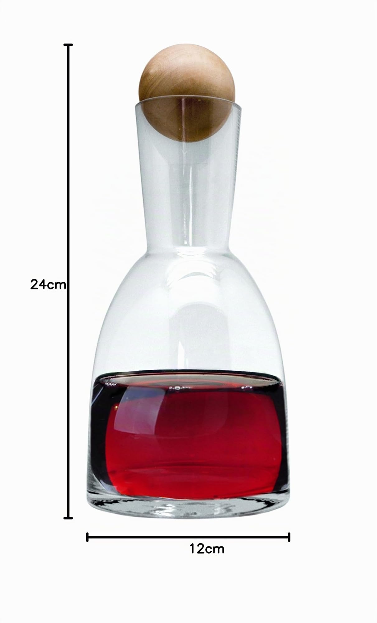 Vin Bouquet FIA 316 decantador cristal 1,2 litros accesorios vino servir vino
