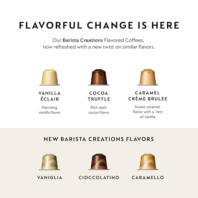 In summary, Nespresso's OriginalLine offers a diverse range of flavors, including the irresistible Cioccolatino pods. Designed for convenience and a superior coffee experience, these pods provide an instant indulgence. Treat yourself to the goodness of 50 pods and experience a heavenly cup of coffee every day.