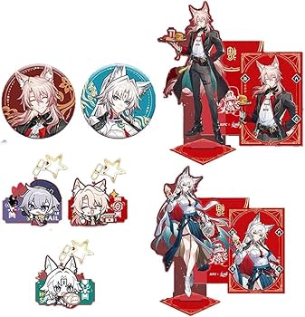 Amazon.co.jp: 崩壊スターレイル 飛霄 椒丘 グッズ アクスタ セット Amazon.co.jp: 崩壊スターレイル 飛霄 椒丘 グッズ アクスタ セット