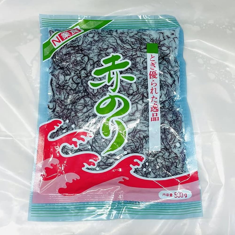 Amazon | 赤 のり (まふのり)20袋入り(500g×20袋)業務用【天然海藻・無