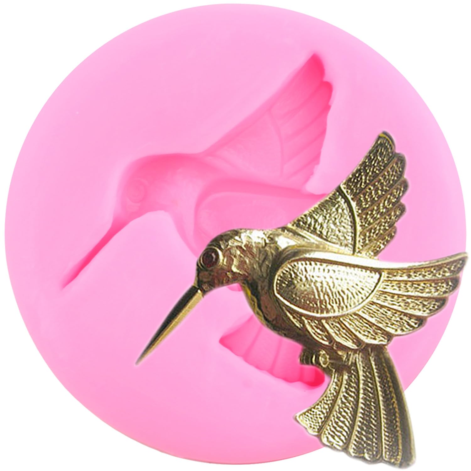 YIHUOMOLDS Lovely Bird Silicone Molds 3D Bird Cake Fondant Mold For Cake Decorating Cupcake Topper Chocolate Candy Gum Paste Polymer Clay