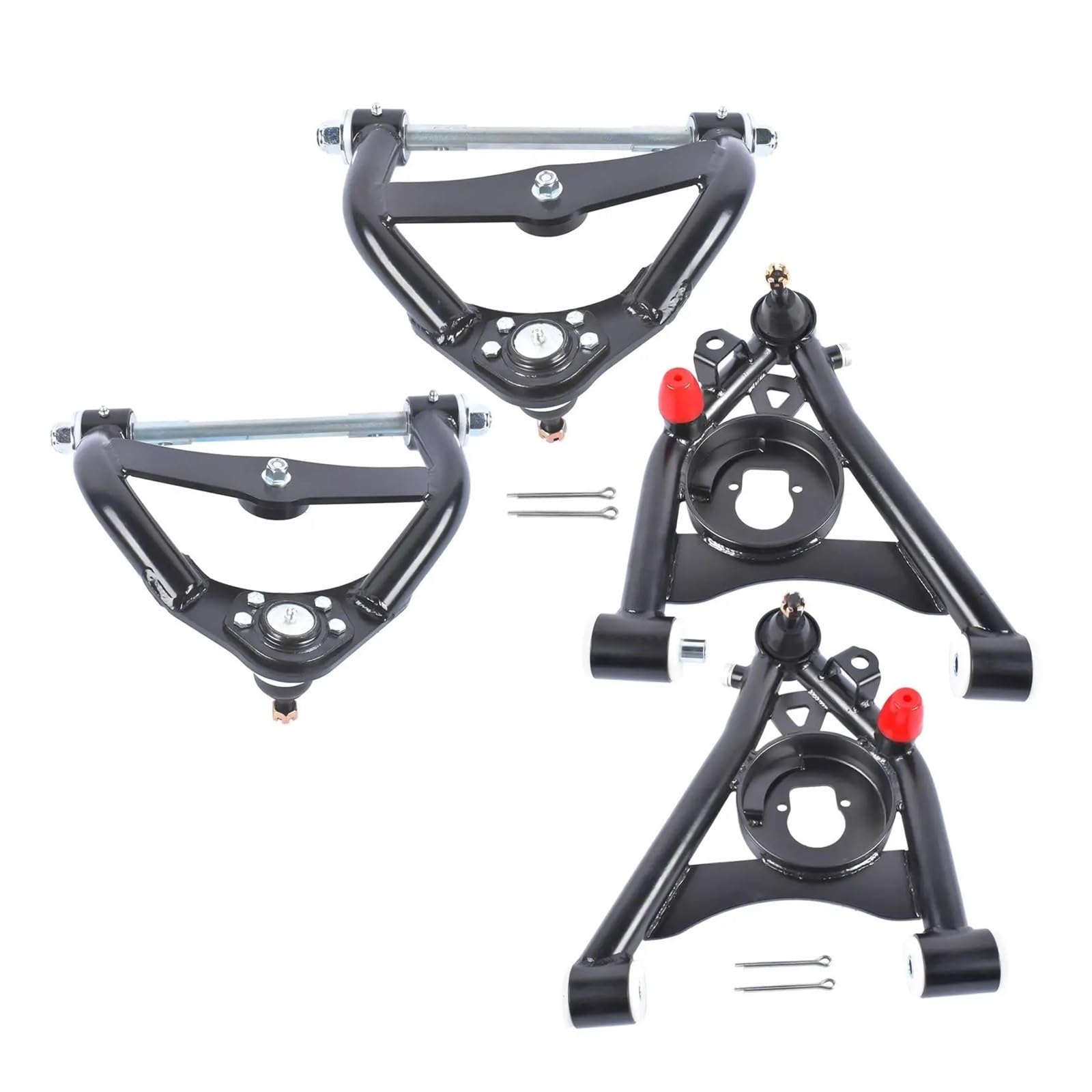 AP02 Rohrquerlenker-Kit Oben Unten Pulverbeschichtet Kompatibel Chevy Monte Carlo S10 GMC G-Body Caballero
