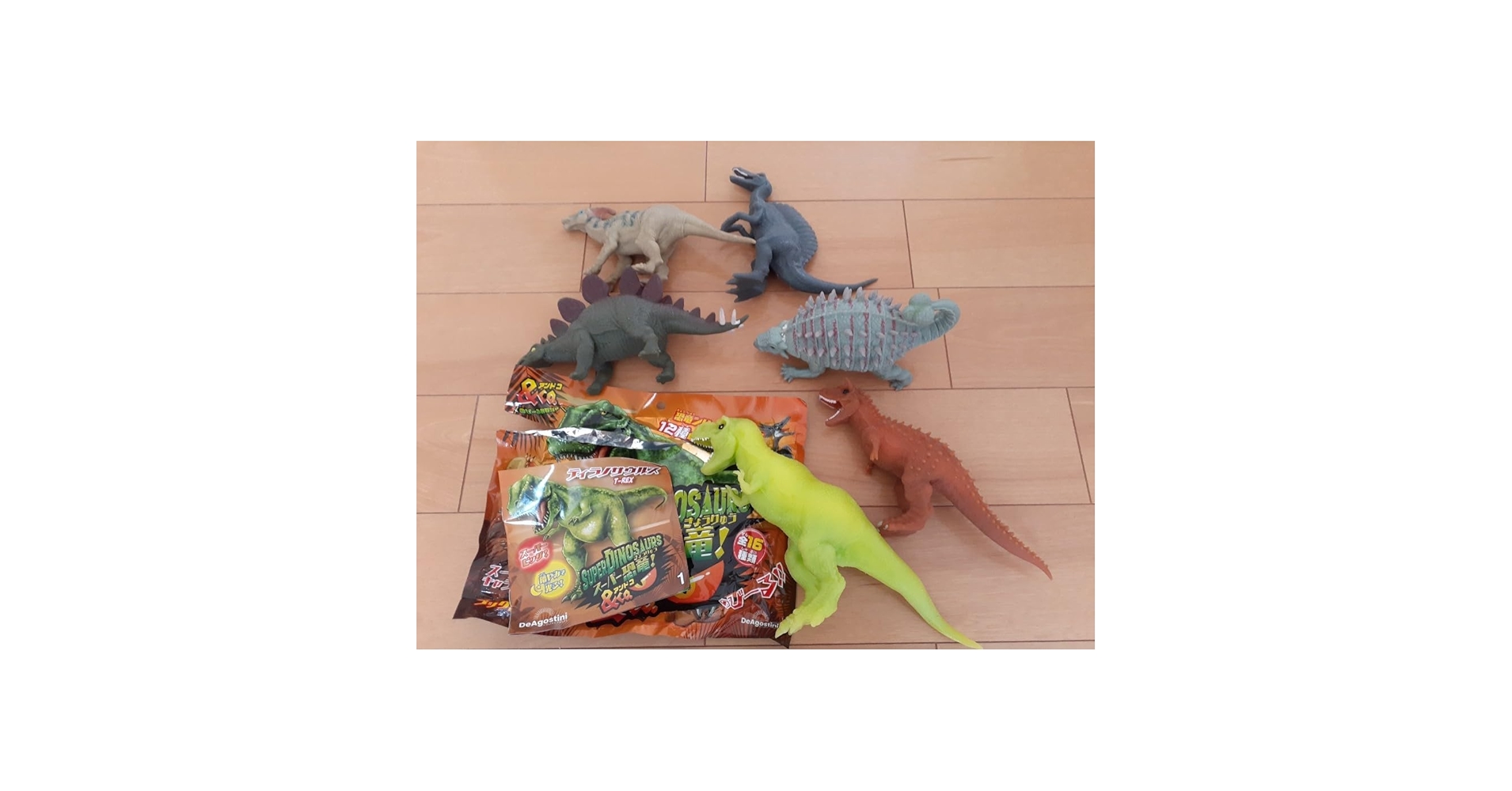 ディズニー ディアゴスティーニ フィギュア 5個セット　レトロ　ビンテージ　レア DINOSAURS & Co. BIG Lawson Limited Ver. 