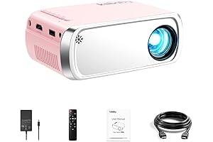 Adorable Mini Pink Projector