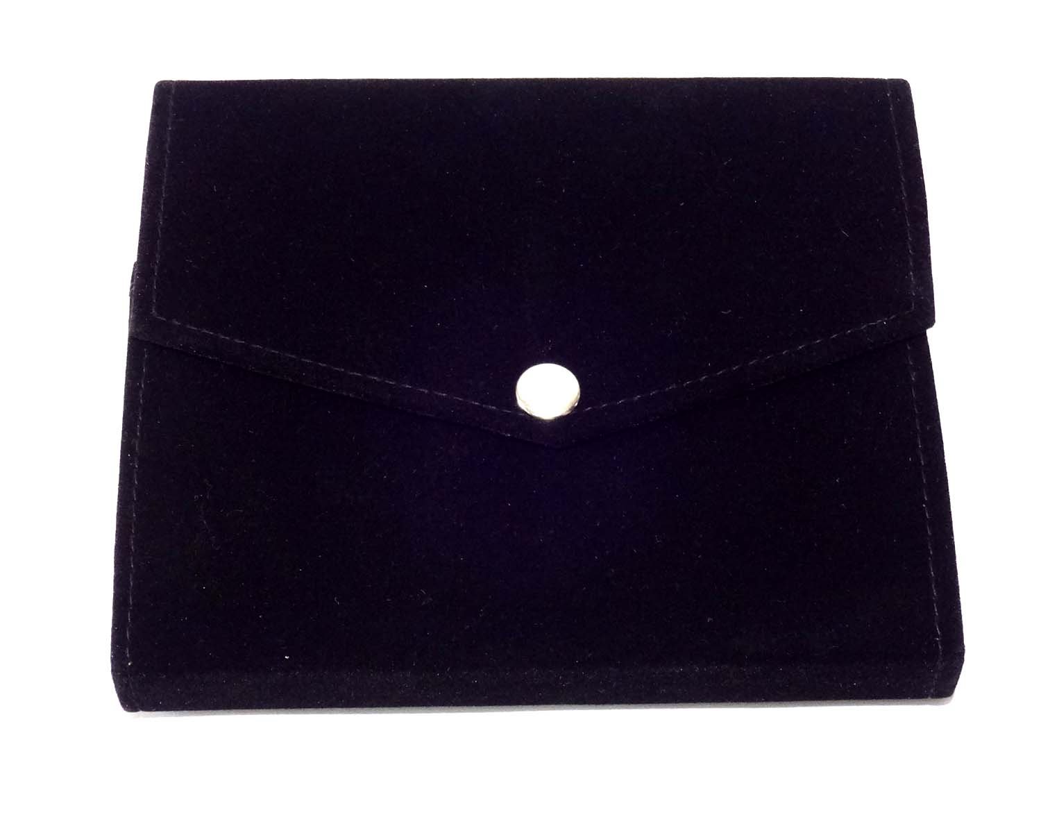 Girija Black Velvet Earrings Folding Pouch (B071FNLXV3) Amazon Price History, Amazon Price Tracker