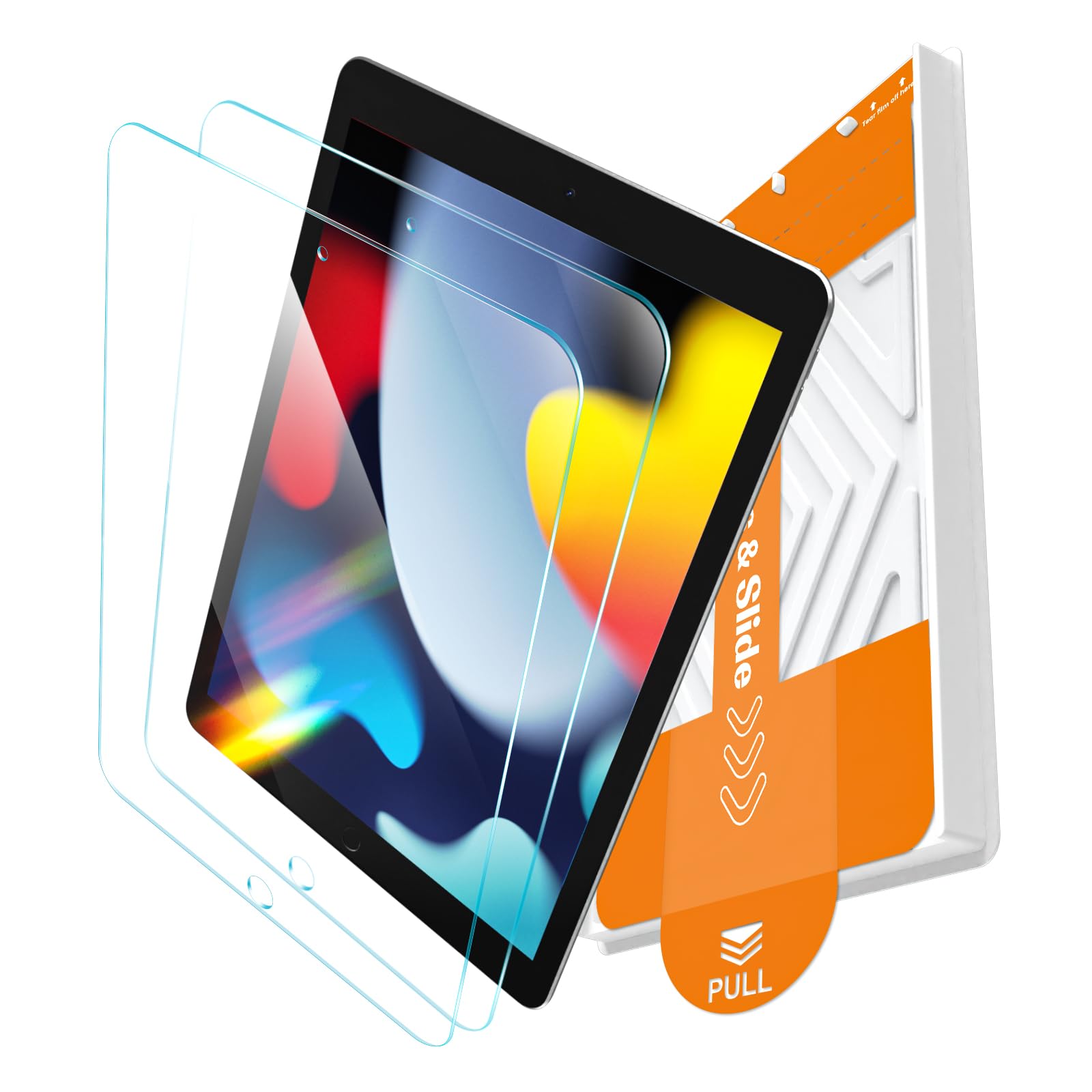 EZ-GLAZ-for iPad 10.2 Inch Screen Protector 9th 8th 7th Gen