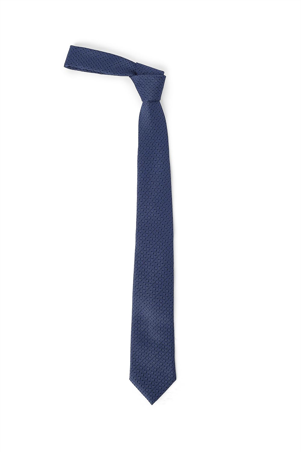 van heusen Men Navy Embroidered Formal Tie-picture-14