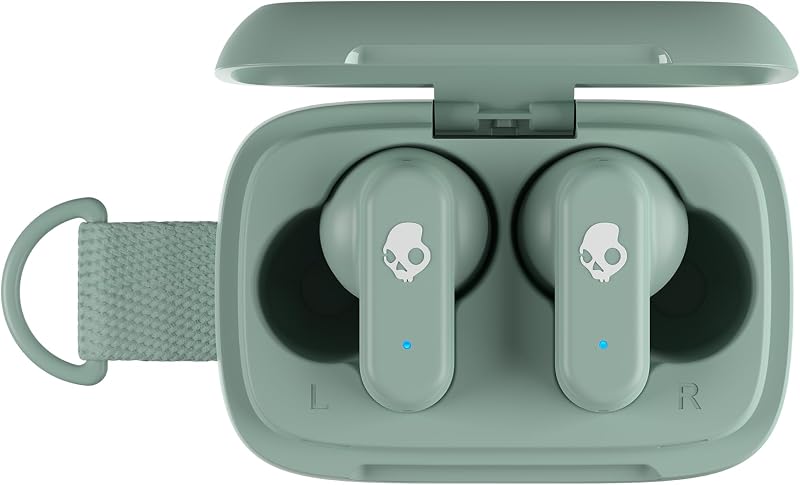 Skullcandy Dime 3 Wireless In-Ear Bluetooth Earbuds - Preppy Sage image 6
