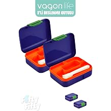 Vagonlife 2 li Beslenme Kutusu Se ti iniz Renkte 2 Adet G nderilir