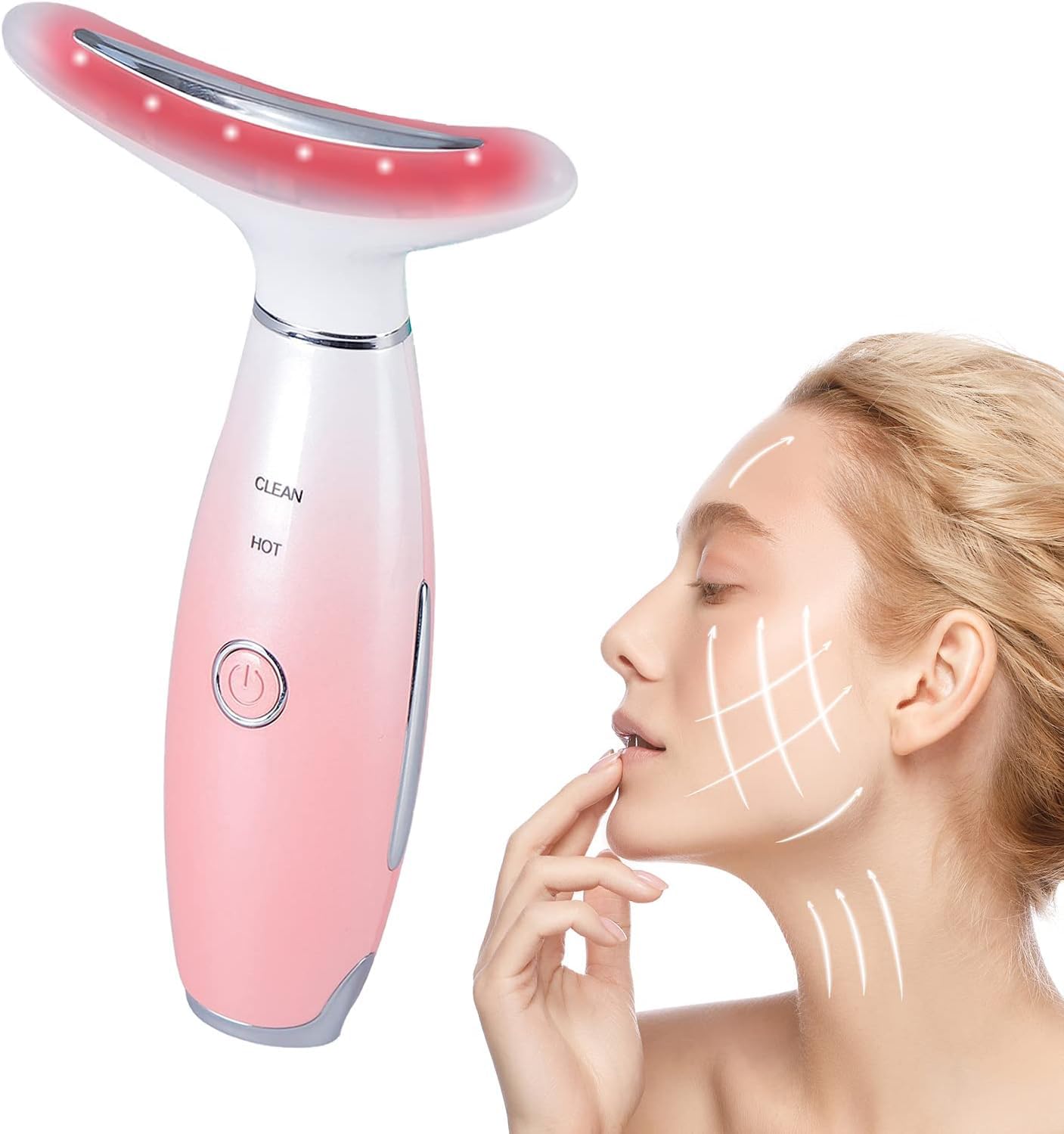 LIARTYFace Neck Beauty Device for Firming Wrinkle Mode Skin Beauty, Handheld Beauty Neck Machine