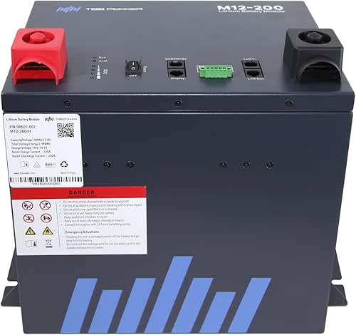 200Ah 12V TBB Power Lithium Iron Phosphate Battery with Heating