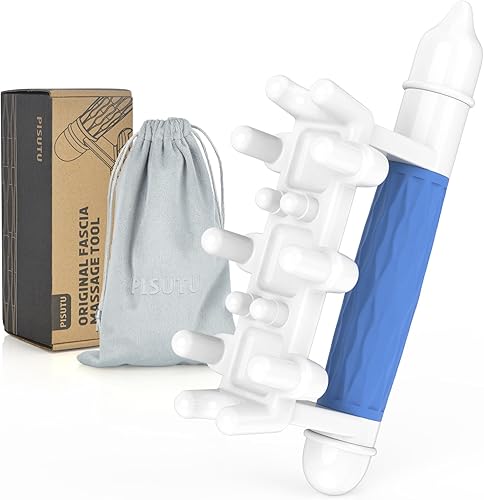 Fascia Blaster - Herramienta de masaje para aliviar la tensión de espalda y cuello, herramienta de liberación miofascial todo en uno, masajeador de
