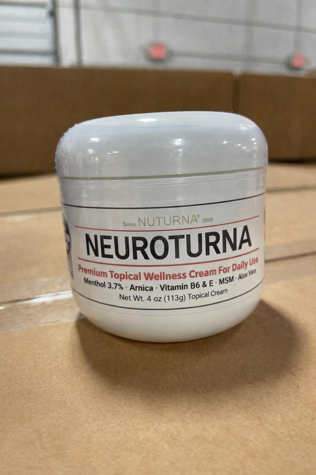 Neuropathy Nerve Pain Relief Cream - Maximum Strength Relief Cream for Feet, Hands, Legs, Toes Pain Reliever, Large 4 oz Ultra Strength Arnica, MSM, Menthol, Soothing, Fast-Acting Anti-Inflammatory.