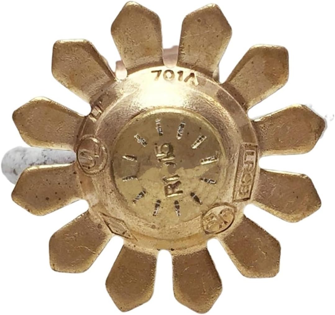 1pcs Standard Response K80 100°C Fusible Alloy Pendent Fire Sprinkler, DN15mm Extinguishing System