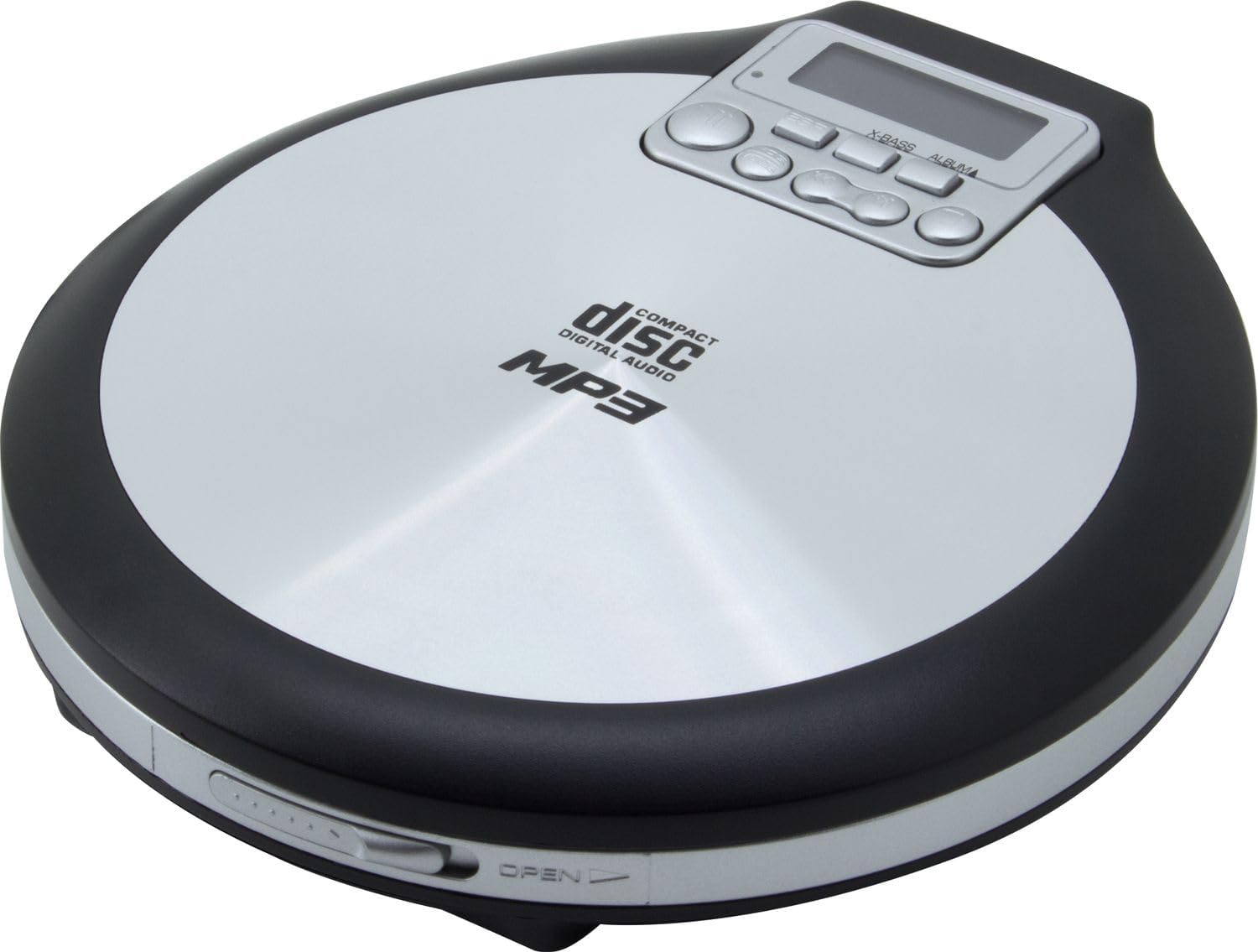 Soundmaster CD9220 Portable CD Player Black,Stainless Steel CD Player