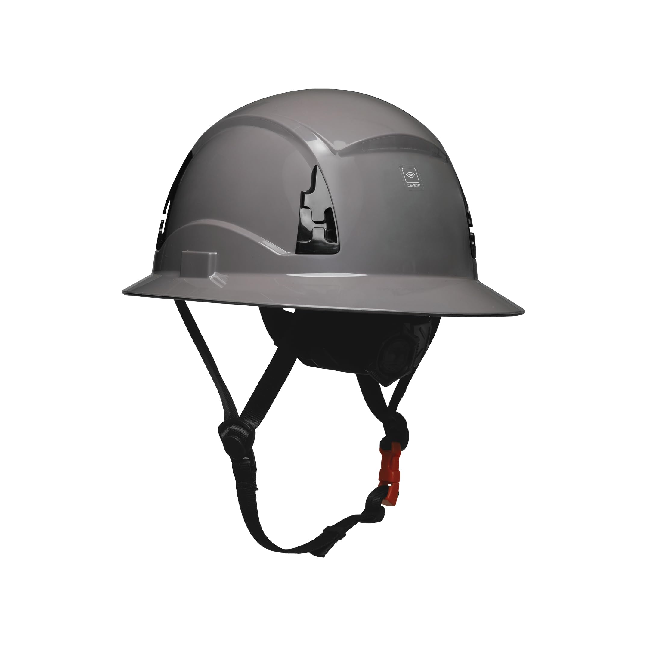 Malta Dynamics APEX Safety Helmets – Type 2 Class E, Full Brim, Non-Vented, Rated for 20,000 Volts and Top, Front, Back, and Side Impact Safety Hard Hat, OSHA and ANSI Certified (Grey)