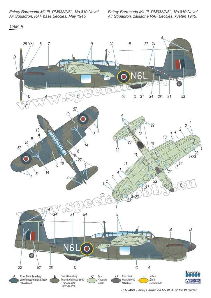 Special Hobby SH72408 Scale Model kit, Unpainted