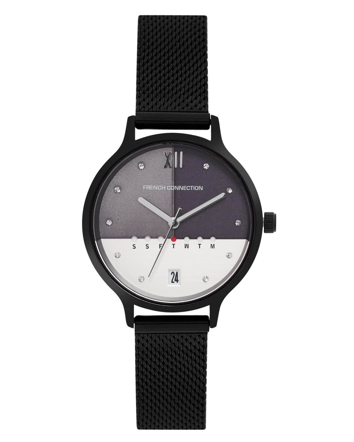 French Connection Analog Black Dial Womens Watch-FC26BM (B09KLW636H) Amazon Price History, Amazon Price Tracker