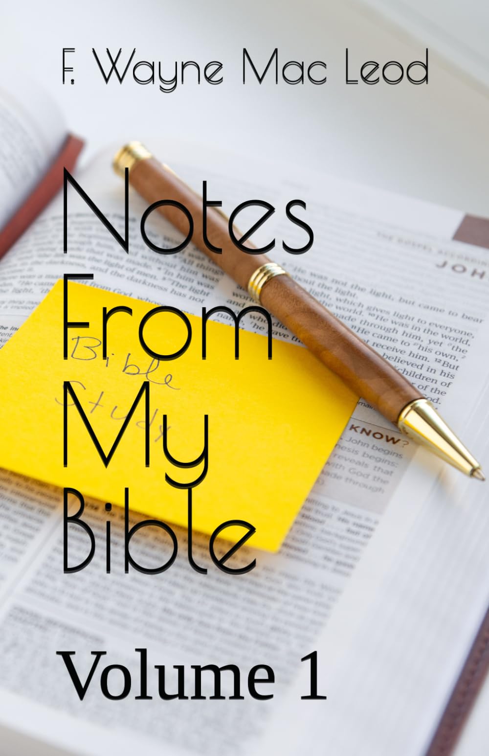 Notes From My Bible: Volume 1