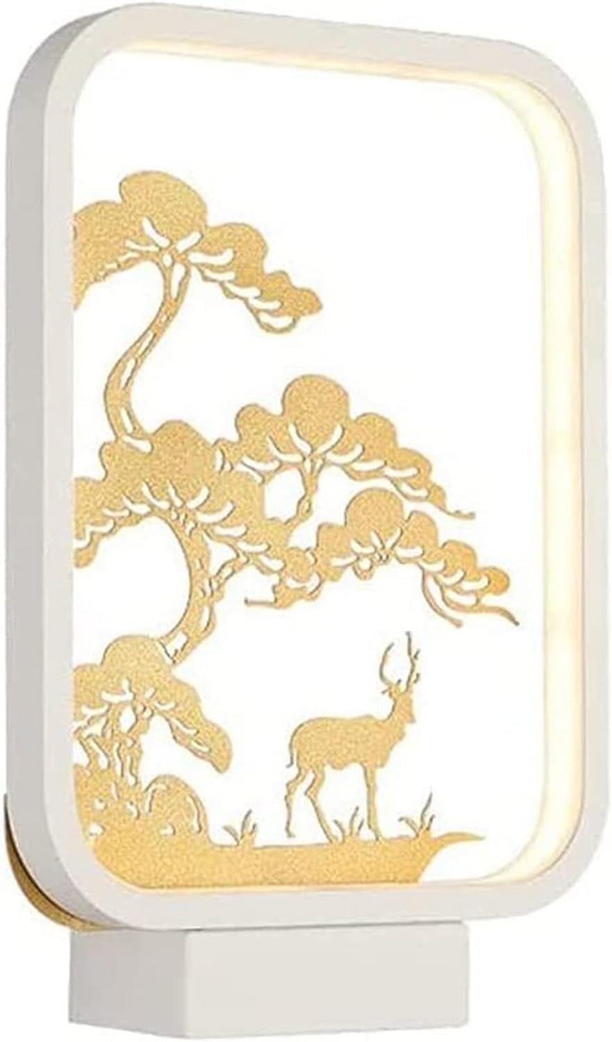 HXYSXHJUO Wall Light LED Modern Sconce Acrylic Shade Gold Metal Lamp, Pendant