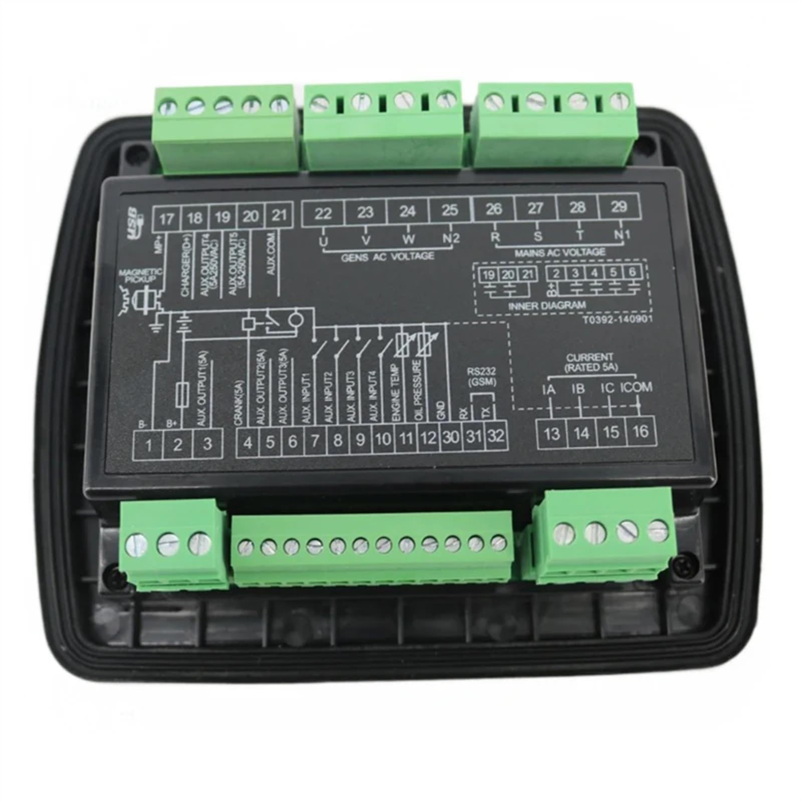 Pwanuigte Gold Lxc3120g Generator Remote Monitoring Capacitive Oil Level Sensor Controller