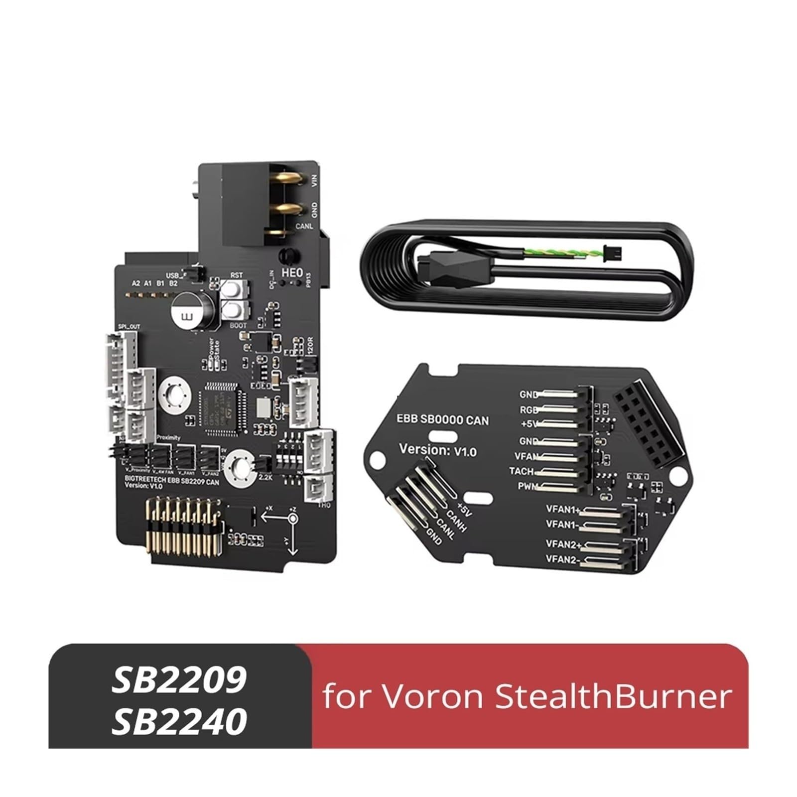 Aixinong1 Carte à Outils EBB SB2209 SB2240 Can V1.0 for imprimante 3D USB PT1000 Klipper(EBB SB2209 RP2040)
