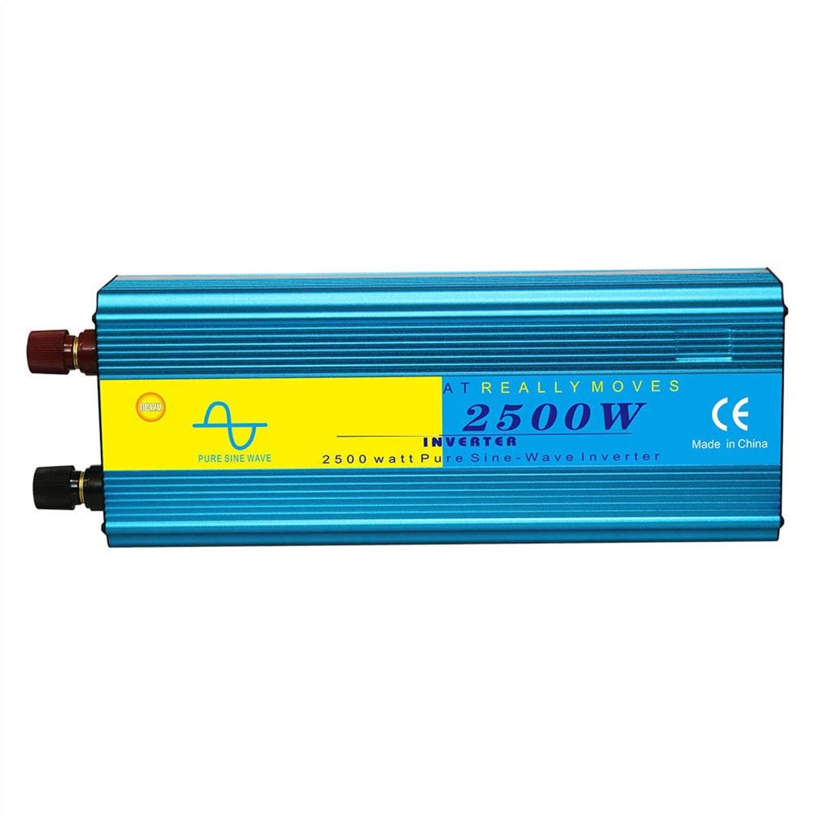 CUDTAPI Peak Pure Sine Converter 500W 1000W 1500W 2000W 2500W 3000W Peak Pure Sine Converter 12V 220 Inverter Solar Inverter 50Hz 60Hz With LCD For Home Electrical Electrician(2500W,Onecolor)