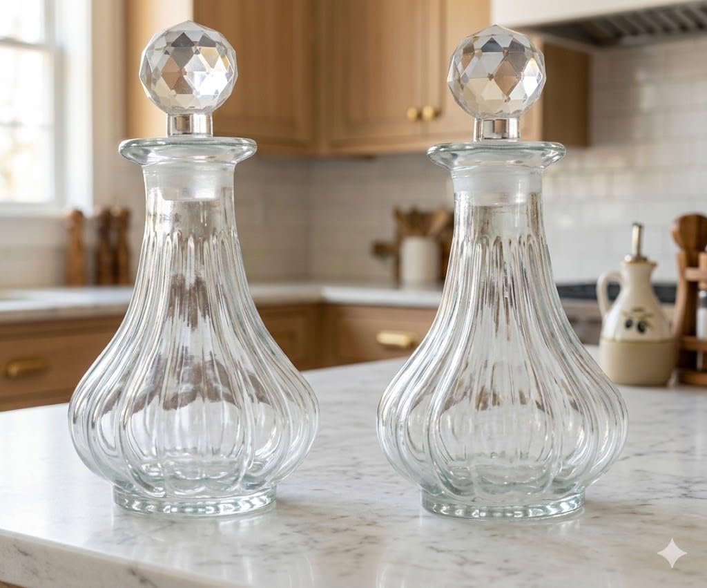 100ml Royal empty Reffilable Glass Bottle with stopper cap forPerfume,Attar,Essential oil,Blends,Rose water Pack of 2-image-3