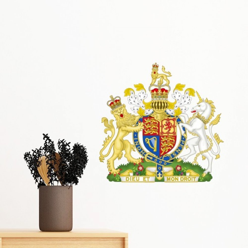Art mural sticker emblème Royaume-Uni 70cm de qualité supérieure