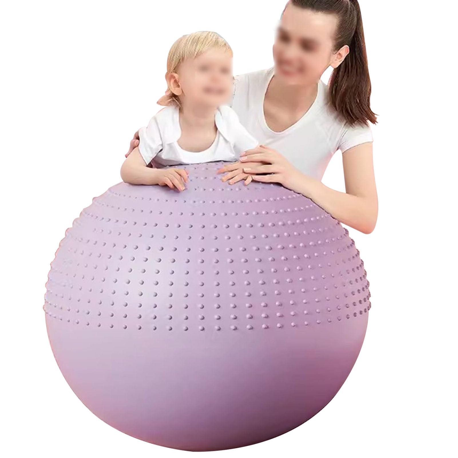 RajoNN Pelota de Ejercicio antiexplosión, Pelota de Parto, Pelota de Fisioterapia para Ejercicios de rehabilitación, Pelota de Fitness para Fuerza Central, Pelota de Yoga para Equilibrio y
