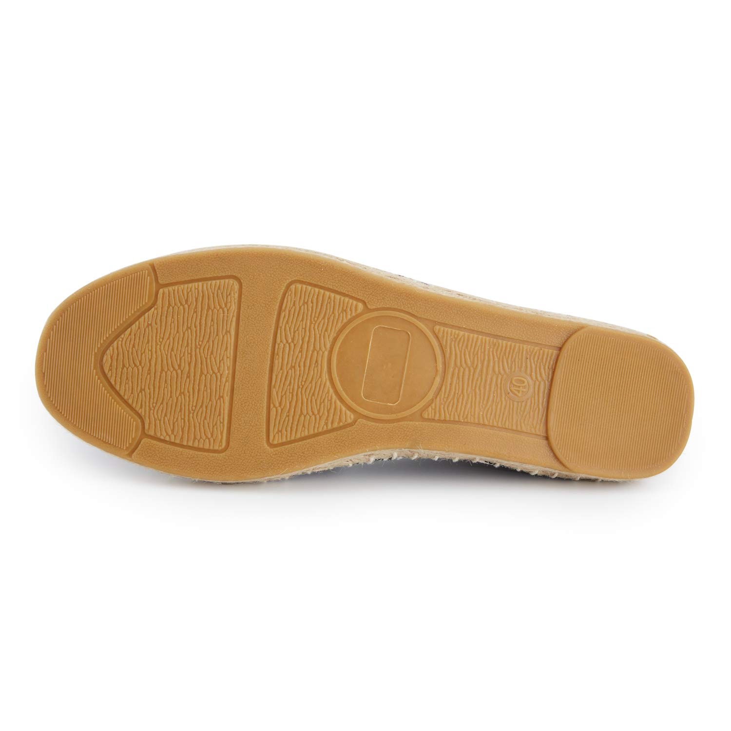 Espadrilles en Toile à Rayées Style à Enfiler Homme