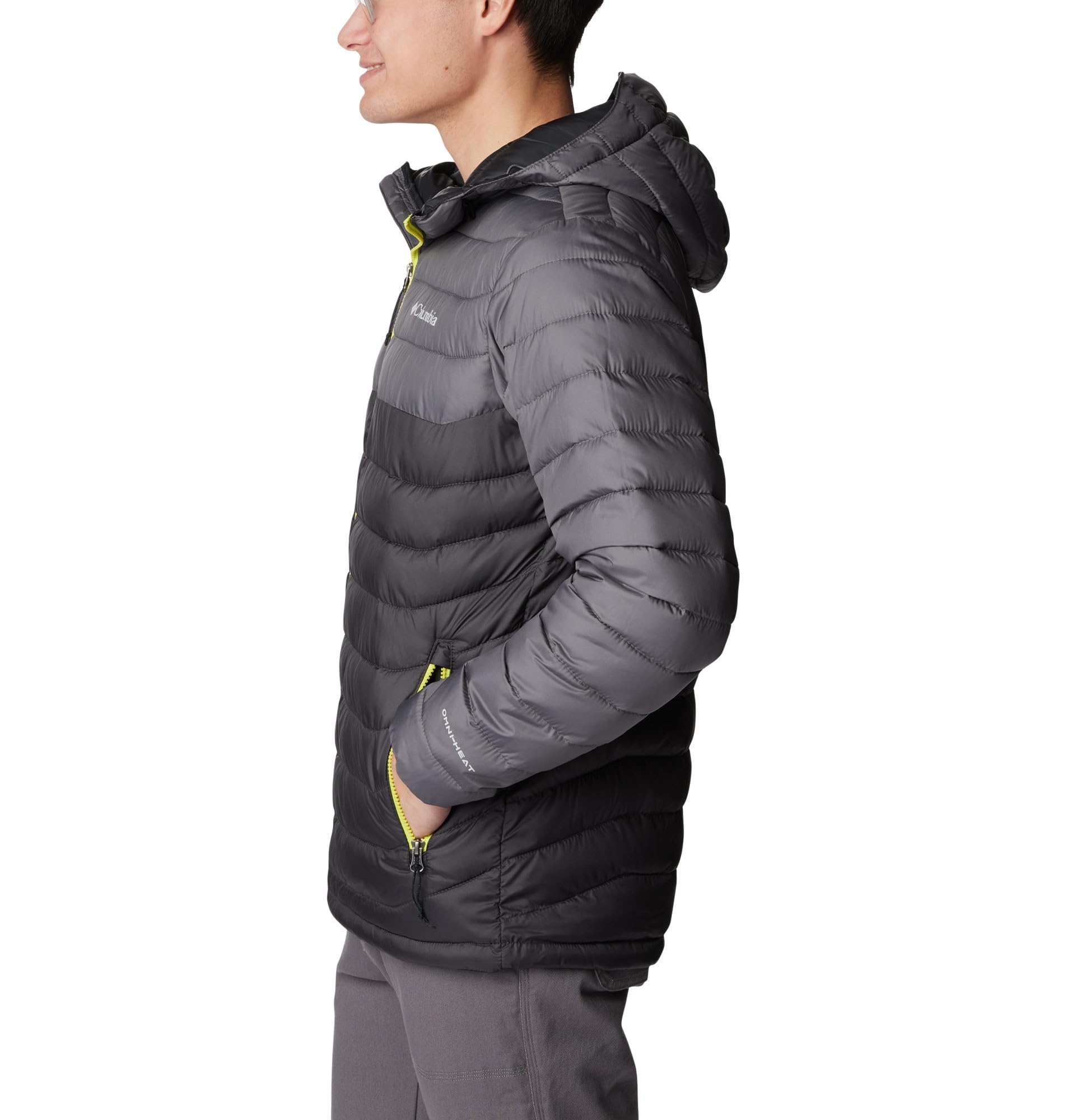 Columbia Powder Lite Hooded Jacket Chaqueta Acolchada Con Capucha Hombre (Pack de 1)