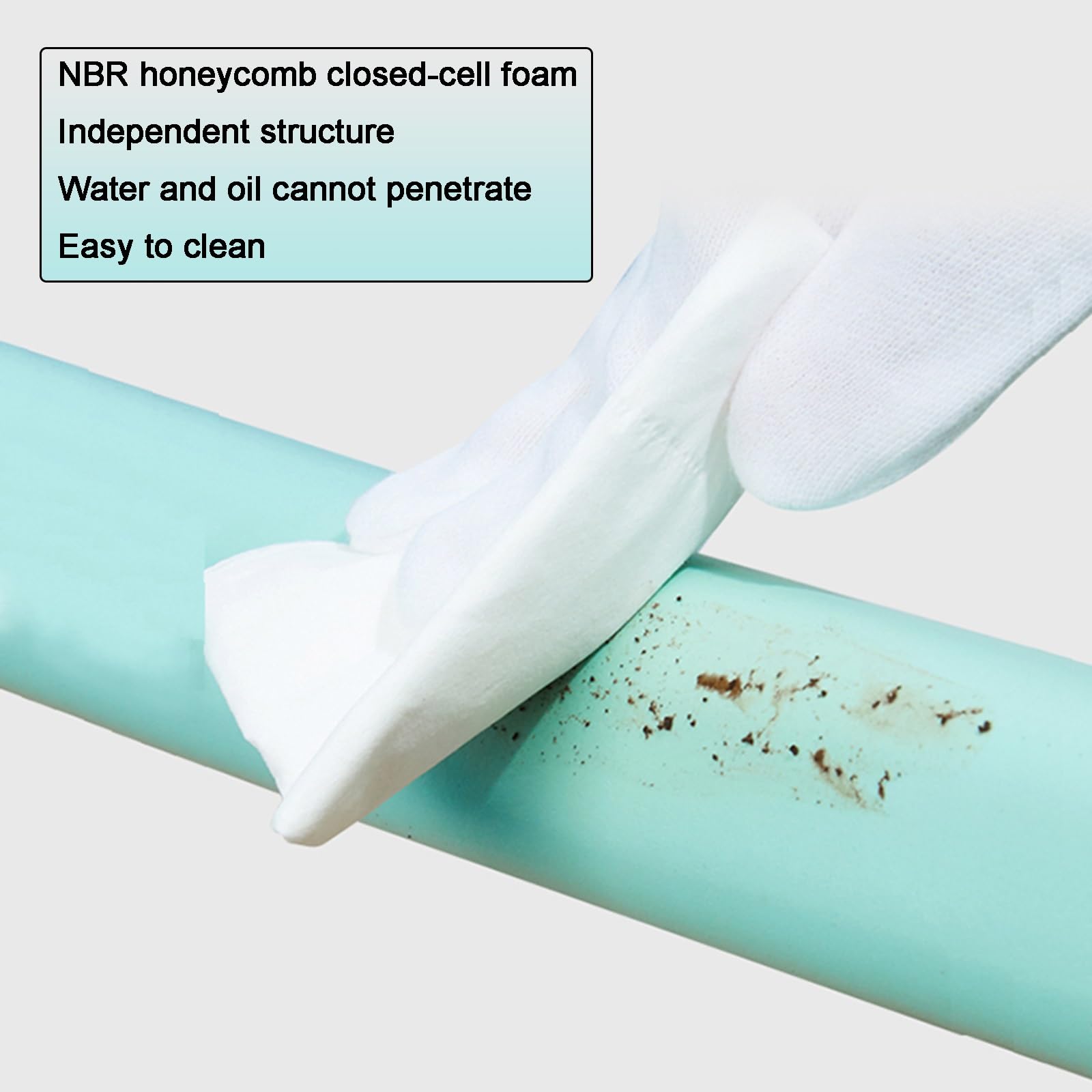Listwa ochronna do krawędzi stołu, Ochronna taśma zabezpieczająca przed kolizją do szafki kuchennej(Pale Blue,35mm*10m)