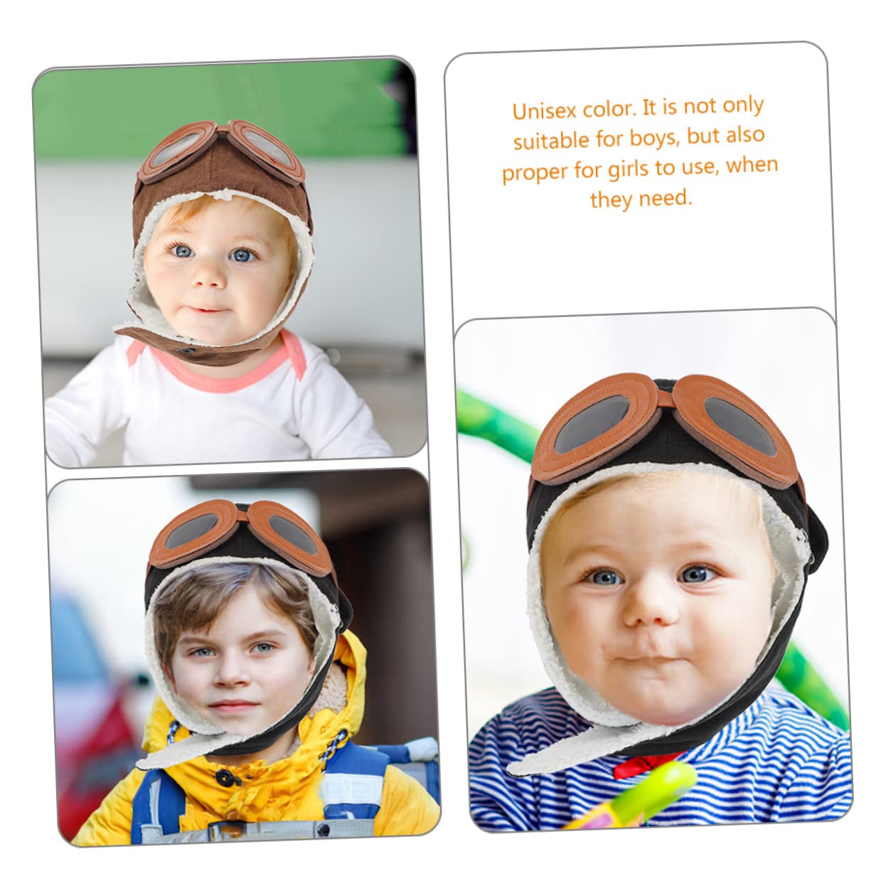 VALICLUD Pilotenmütze Wintermütze Faschingshut Geschenketueten Kinderhüte Kindermützen Jungen Jungs Hut Für Fleecemütze Für Baumwolle