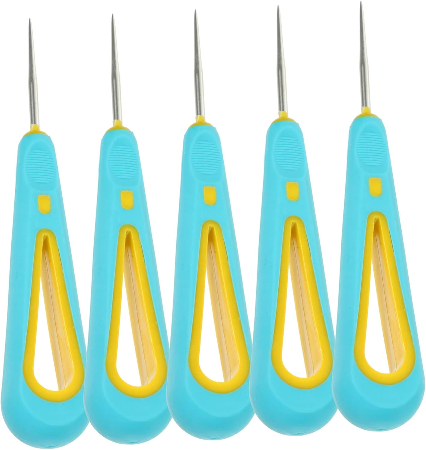 Angoily 5pcs Leather Sewing Awl Tool for Shoe Repair and Material for Hand Stitching and Leather Craft Easy to Use for Home Repairs