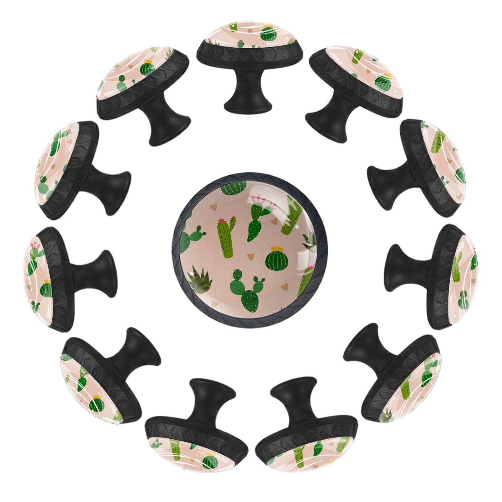 Boutons de tiroir cactus poignées tendres pour sublimer la crèche de bébé