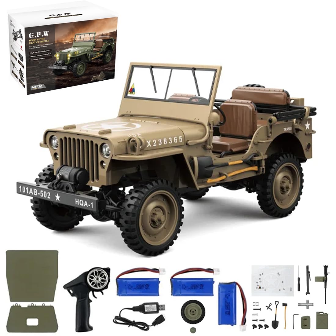 RCXTechPro 1/14 RC Off Road Truck 4WD Rock Crawler Electric Remote Control Offroad Vehicle 2.4GHz Climbing RC Car Simulation Jeep Style RTR Trail Racing Model for Adults Hobbyists