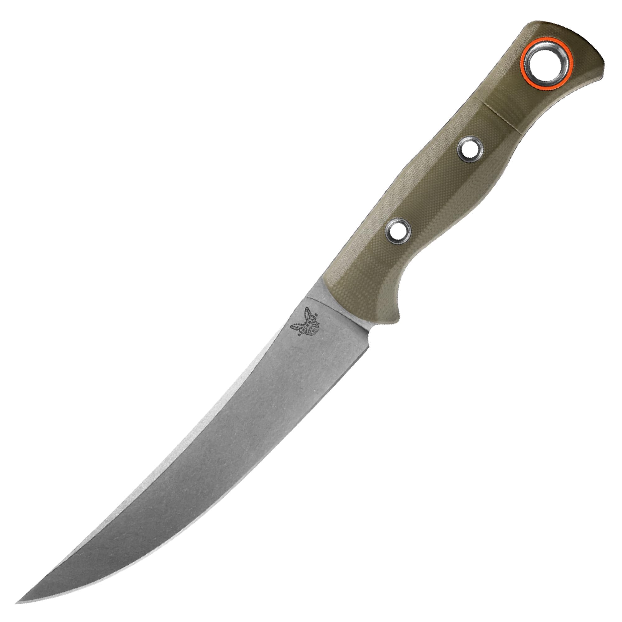 Benchmade - MeatCrafter 15500 Hunting and Cutlery Knife with OD Green G10 Handle (15500-3)