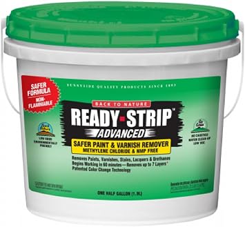 Half Gallon Ready-Strip Advanced Safer Paint & Varnish Remover