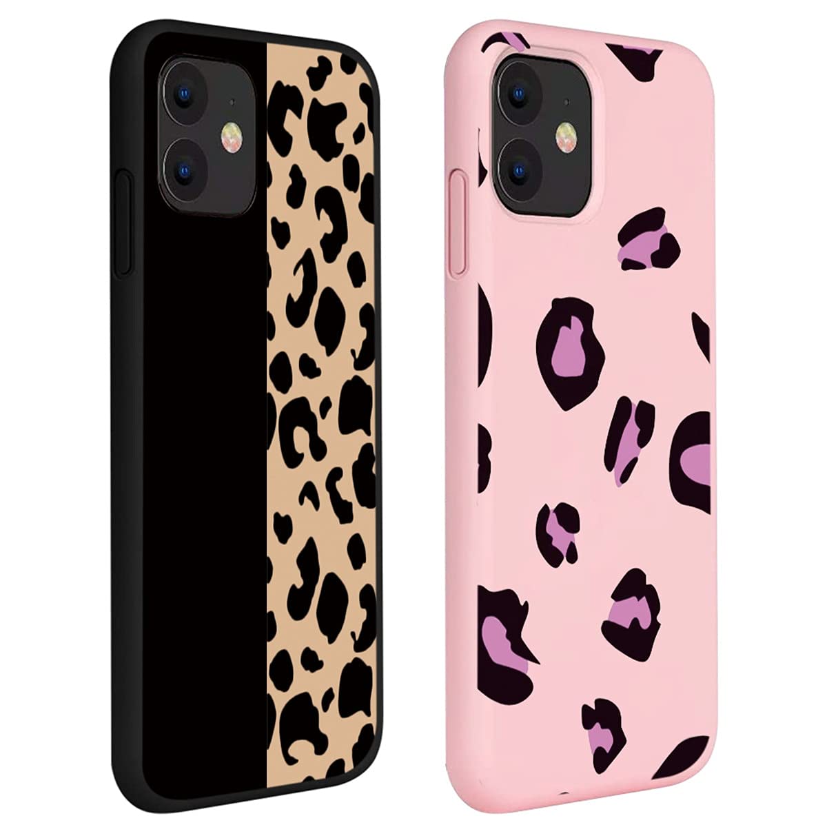 Yoedge 2 Cover Per Xiaomi Redmi Note 10S/Note 10 (4G) | Custodia Squishy In TPU Con Disegno Leopardo, Antiurto - 2