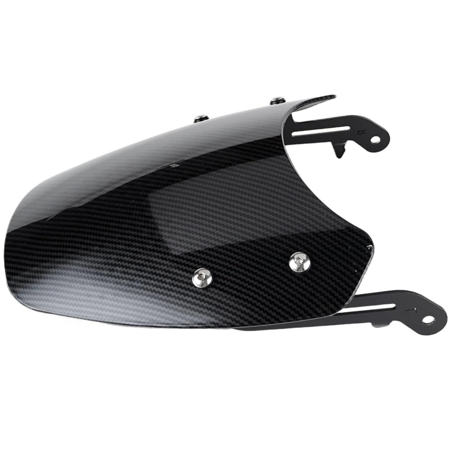 Moto Pare-Brise pour Bonneville T100 T120 1200cc T 100 Thruxton 900 SR500, Déflecteur De Vent Carénage Phare Pare-Brise Bulle/Saute Vent Compatible avec