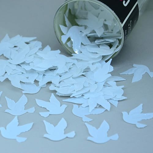 Confeti Dove White - 2 bolsas de media onza (1 oz) #9279 Q01