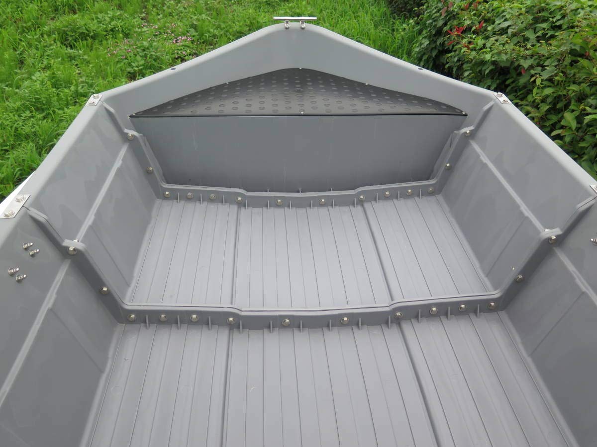 Amazon | ボート 4分割式 ポリエチレン 4ピースボート 2馬力 船外機