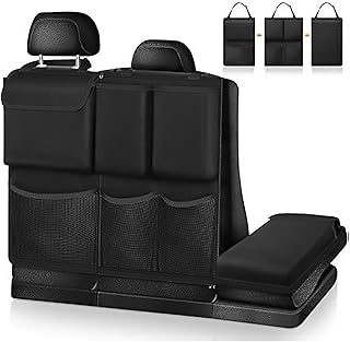 Car Boot Organizer Storage Bag for Acura RDX/RLX/TSX/ZDX/TL/Legend/RLX/RLX Sport Hybrid Backseat accessories Trunk Hanging Organizer(Color:black)
