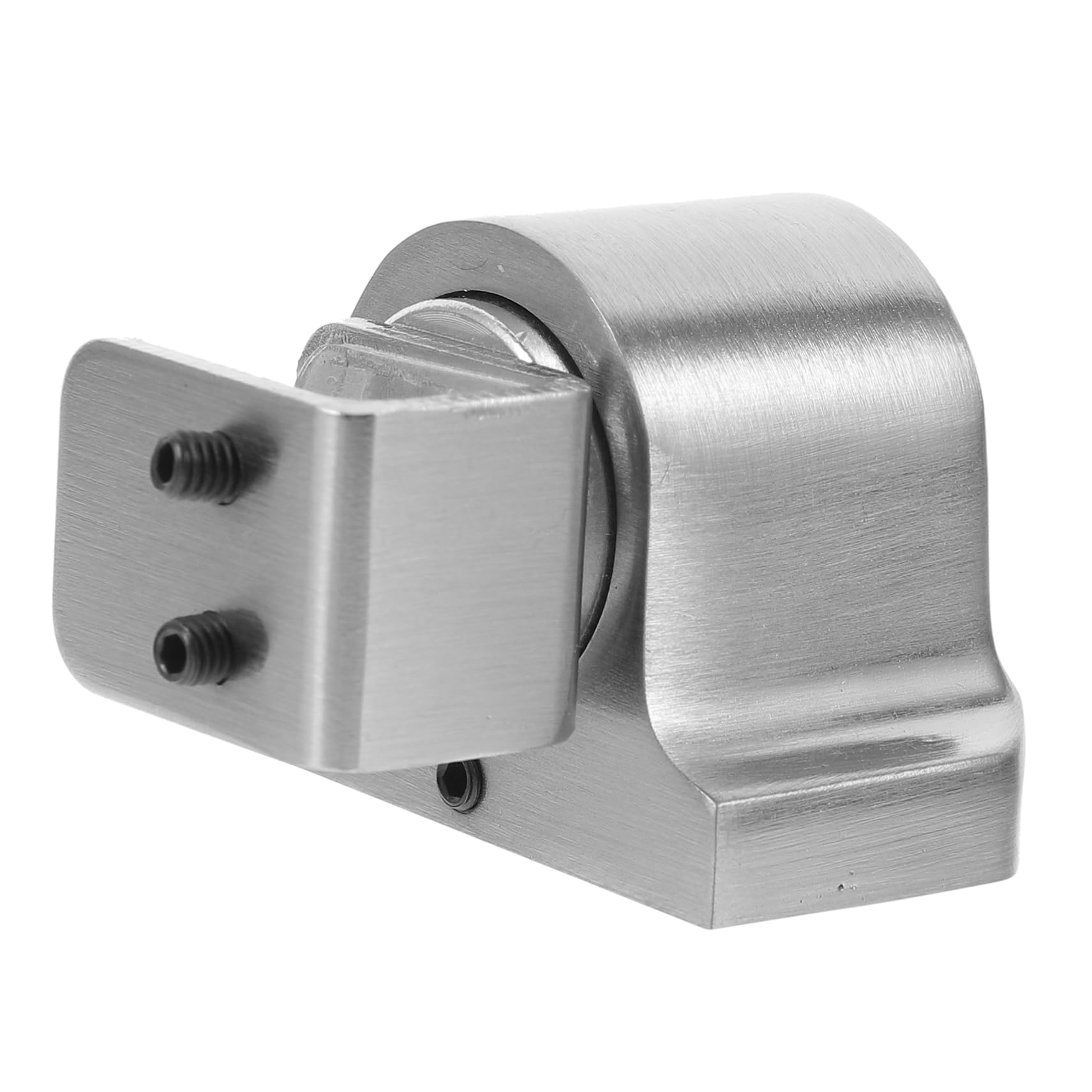 EXCEART 5 Set Resistente alla porta bloccante della porta localizzazione tappi montare chiusura magnetica della porta protezione da parete per fermaporta Lega di alluminio