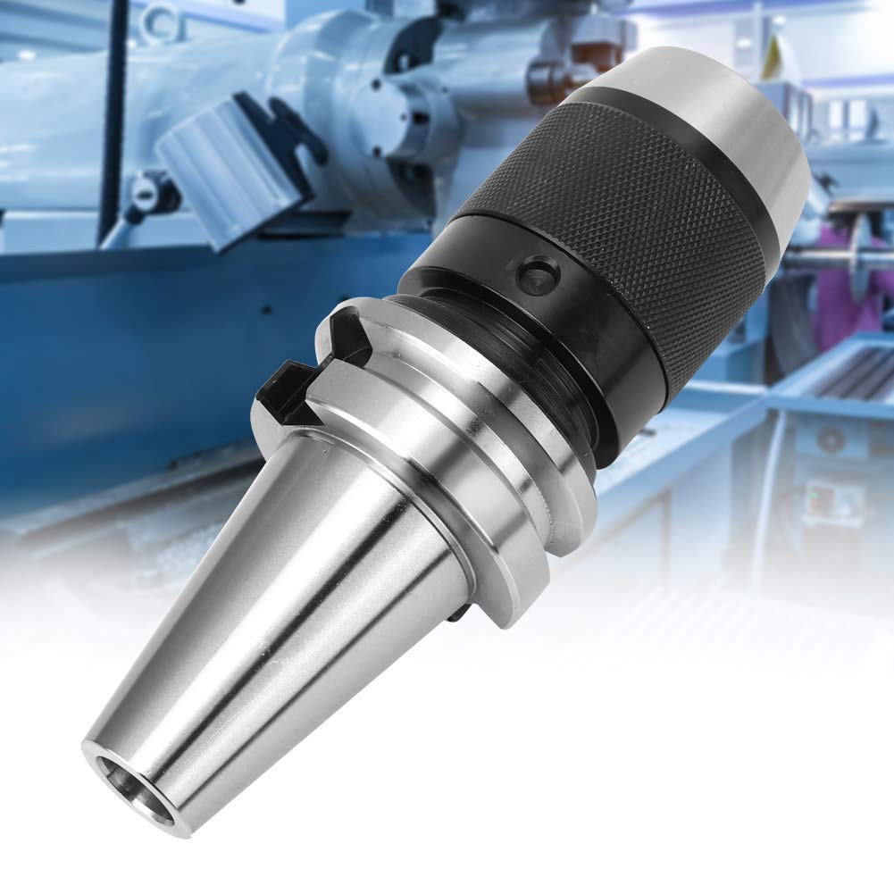 Porte-outil BT40 Mandrin De Perçage CNC En Acier Au Carbone Auto-serrage Intégré Pour Fraiseuses BT40-APU16